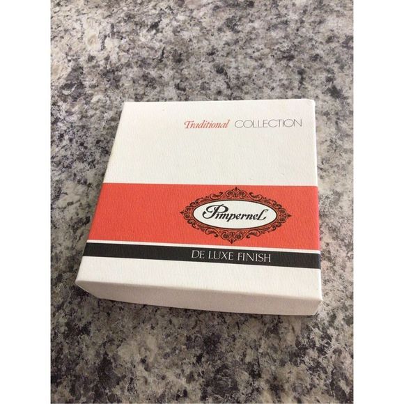 Vintage Pimpernel Deluxe Finish Traditional Collection 6 PC Coasters Original Bo - Picture 6 of 15